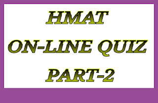 HMAT ON-LINE QUIZ PART-2