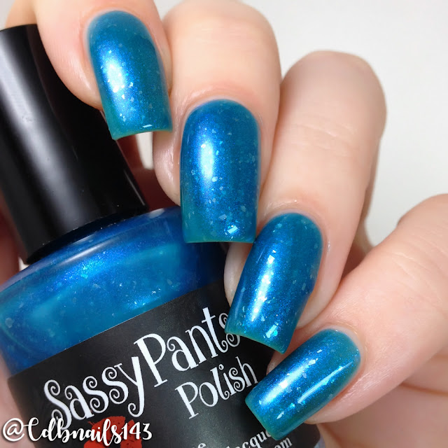 Sassy Pants Polish-Anything But Blue In Hawaii