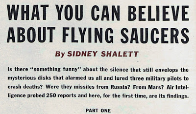 What You Can Believe About Flying Saucers (Heading)
