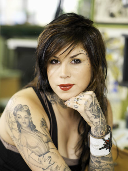 tattoo artist Kat Von D