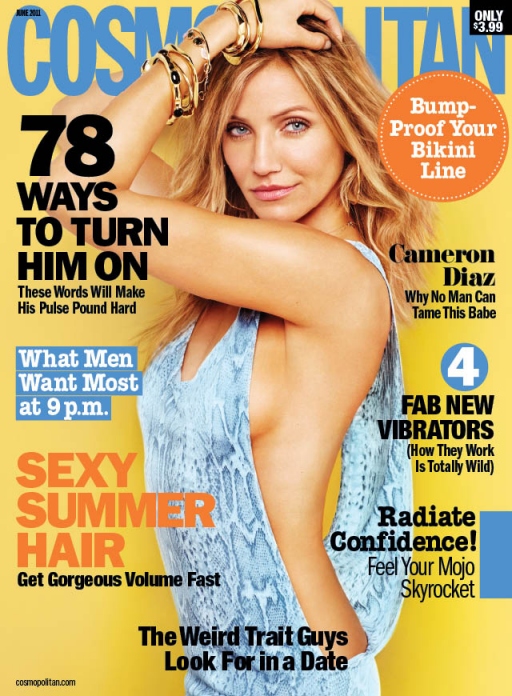 cameron diaz cosmo cover 2011. girlfriend “Cover cameron diaz