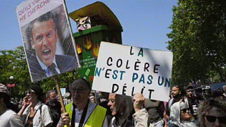 manifestation contre la réforme des retraites à Paris