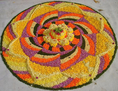 onam pookalam model