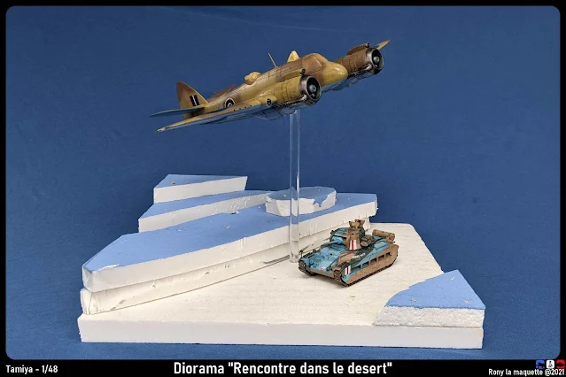 Diorama Beaufighter Mk.VI Tamiya 1/48.