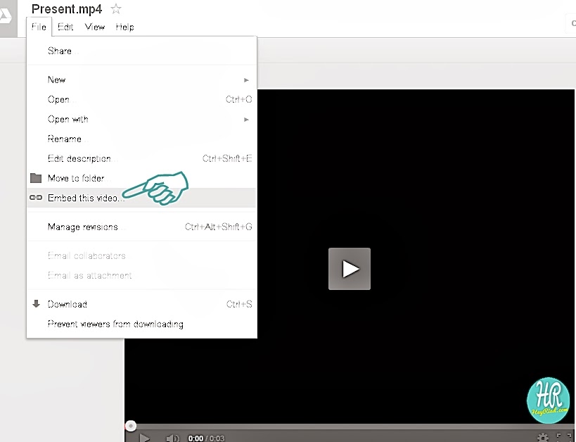  Bagi anda yang merasa bosan menampilkan video dari youtube didalam posting blog mungkin a Cara Embed Video Dari Google Drive Ke Blog