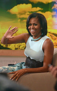 Michelle Obama Stops by Good Morning America