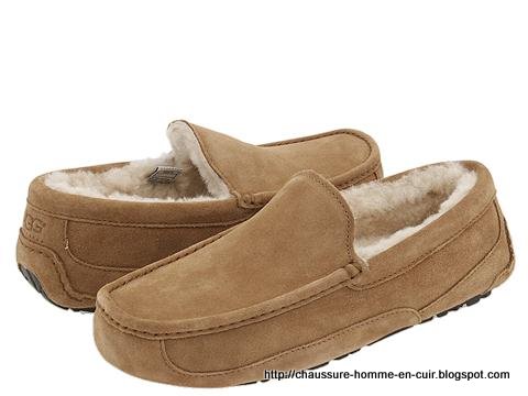 Chaussure homme en cuir:cuir-636172