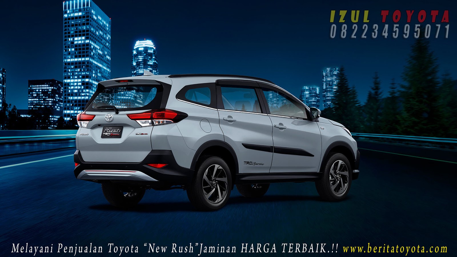 All New Rush TRD Lihat Bagus Banget Tampilan Exterior