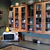 Leksvik Pine CD Cabinets and Ikea Pine Shelves = Kitchen Cabinets