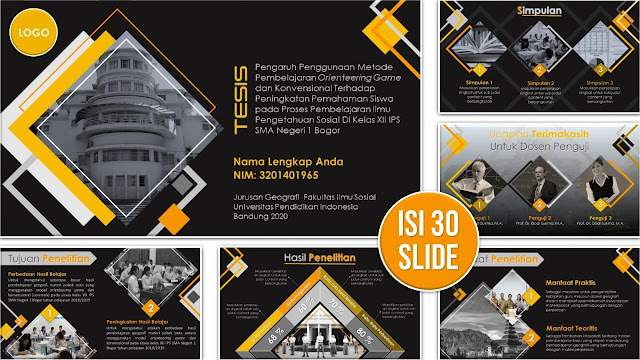 Template PPT Sidang Tesis