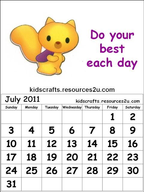 july 2011 calendar. this July 2011 Calendar