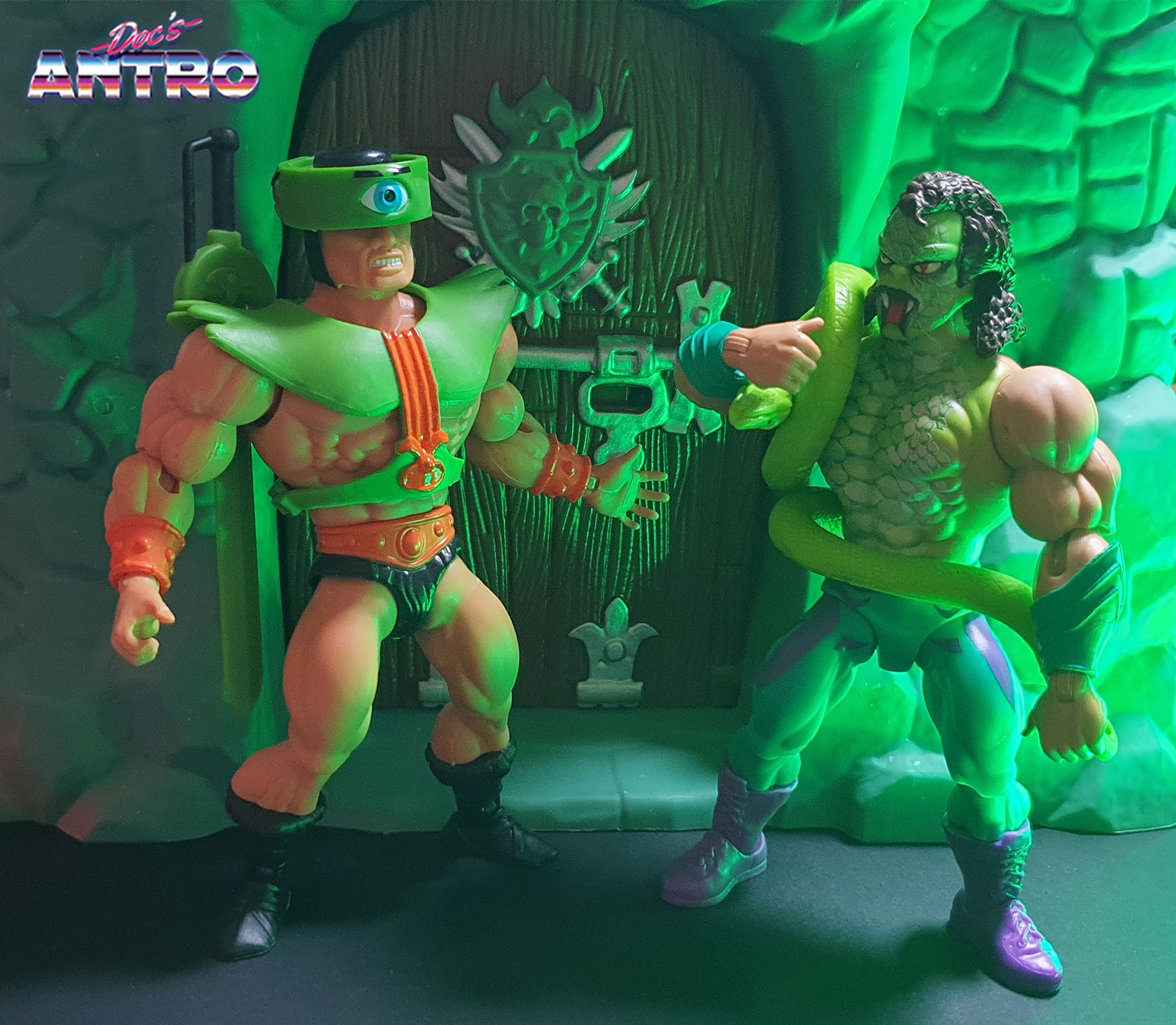 Tri-Klops Masters of the Universe Origins Jake the Snake Masters of the WWE Universe