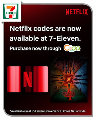 Netflix codes are now available at 7-Eleven