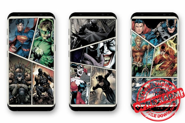 New Update DC Heroes Exclusive Minimal Wallpapers Free Download On All Android