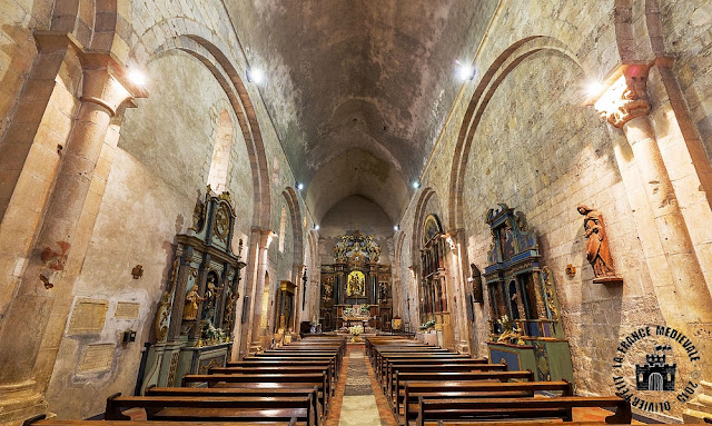 ESPIRA-DE-L'AGLY (66) - Eglise romane Sainte-Marie (Intérieur)