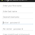 Registration Form in Android with Validation 