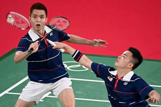 Badminton : Aaron dan Wooi Yik Kalahkan Beregu Indonesia, Layak Ke Separuh Akhir.