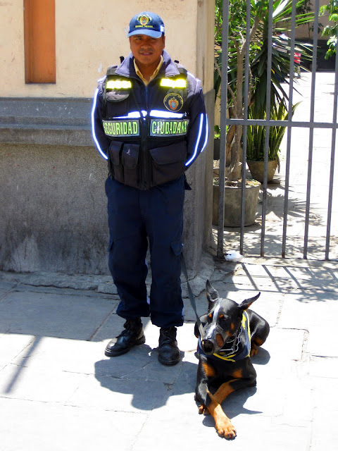 Peruvian policeman 