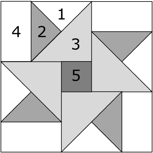 Double Star Quilt Block Pattern