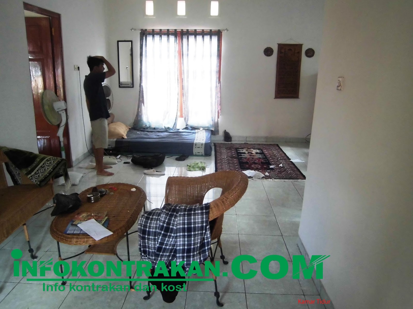 1604A04 Rumah Full Furniture Dalam Perumahan Dikontrakan 