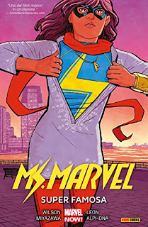Ms Marvel Super Famosa Wilson Alphona Leon Miyazawa recensione libriandlego.blogspot.com