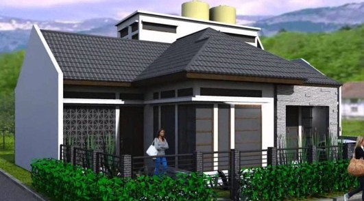 Desain Gambar  Rumah  Minimalis  Modern Sederhana  Lantai  1  Nyaman 2022 Sofia Pede Gambar  Rumah  