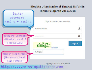 BIOUN : Cara Login dan Mengisi Profile BIOUN 2018