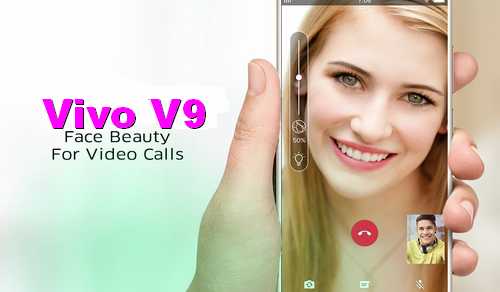 Video Call di HP Vivo V9 dengan Fitur Face Beauty