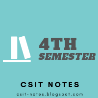 fourth semester csit notes