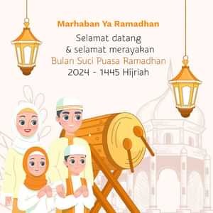 ucapan selamat datang bulan ramadhan 1445 hijriah 2024