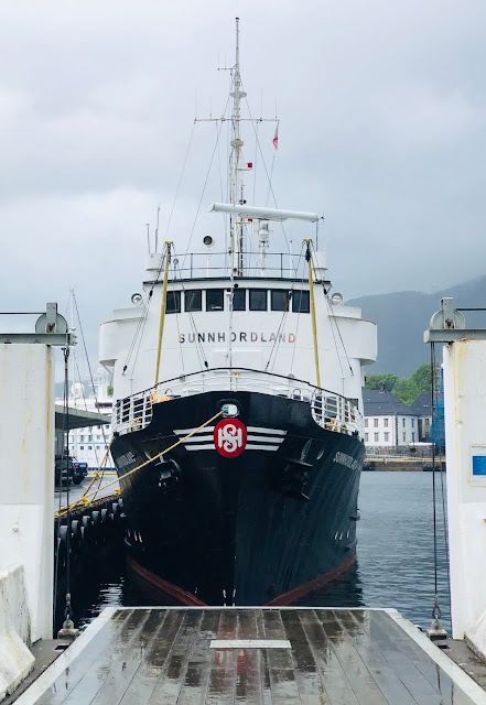 MS Sunnhordland Veteranship, Bryggen, Bergen, Norway