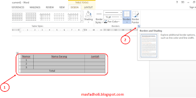 Cara Membuat Tabel Dengan Mudah di Microsoft Word