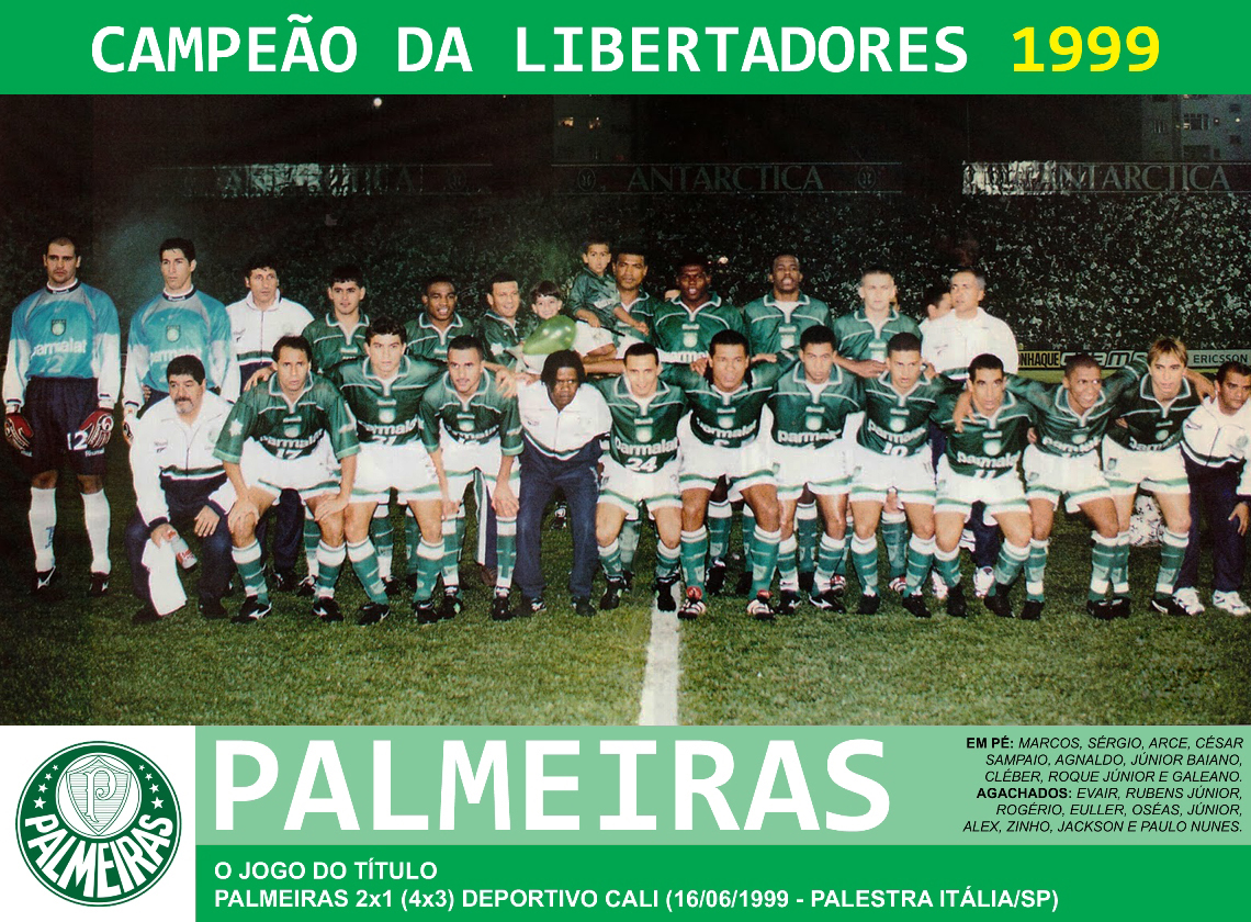 Edição dos Campeões: Palmeiras Campeão da Libertadores 1999