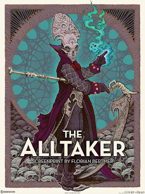 San Diego Comic-Con 2020 Court of the Dead “The Alltaker” Screen Print by Florian Bertmer x Sideshow Collectibles