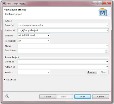 Specify Group Id and Artifact Id for Maven Project: How to create a Maven Project