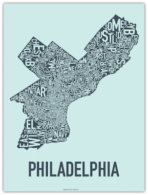 Philadelphia Neighborhood Poster