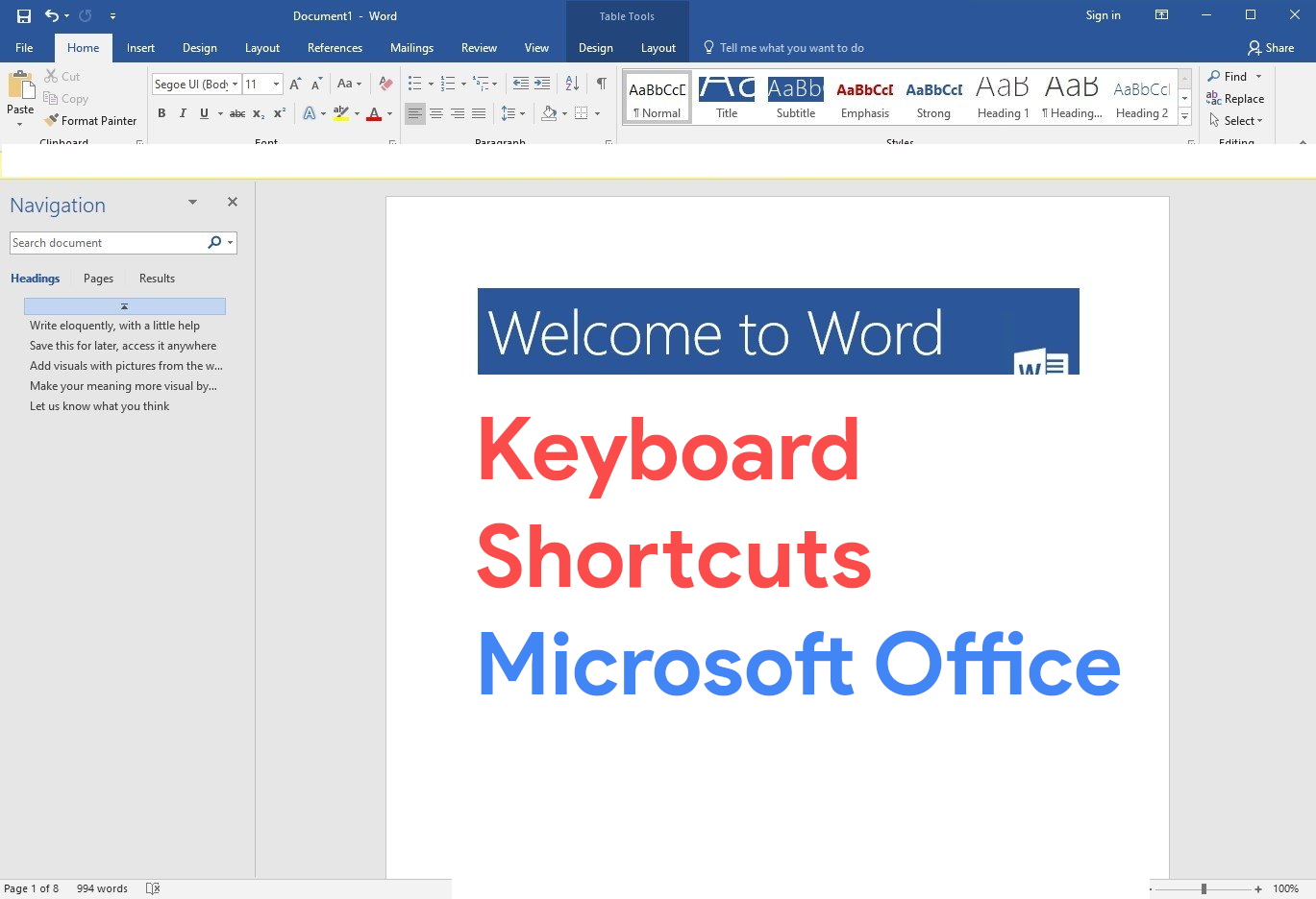 Keyboard Shortcuts That Will Save You Time in Microsoft Office