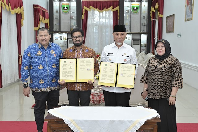 Jadi 'Pilot Project' Penanggulangan Kemiskinan Berbasis Graduasi, Gubernur Mahyeldi Tanda Tangani LoI dengan BRAC