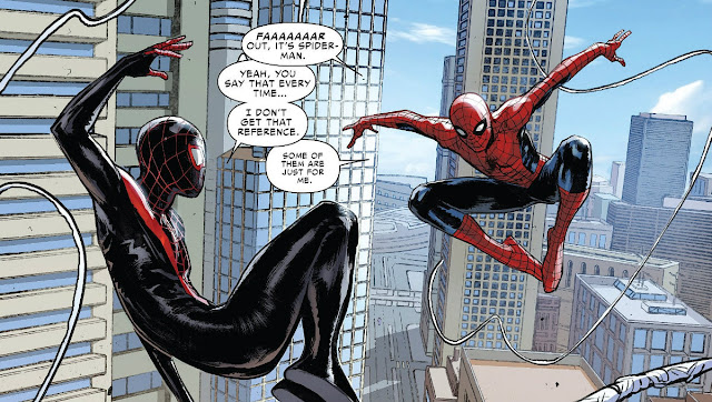 Reseña de Ultimate Integral. Miles Morales: Spider-Man vol.2 - Spidermen de Michael Bendis y Sara Pichelli - Panini Cómics