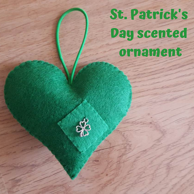 St. Patrick's Day scented ornament