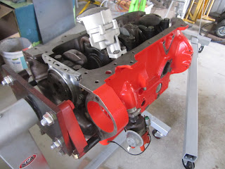 New oil pump installed Volvo 122S B20B