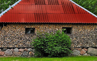 Maison faite de bois