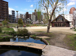 六甲風の郷公園（六甲道北公園）神戸市灘区