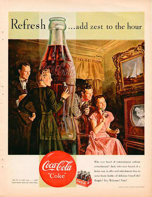 A história da Coca Cola através da propaganda 