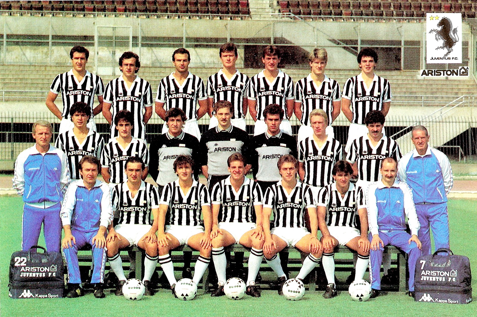 Equipos De Fútbol Juventus Plantilla 1985 86