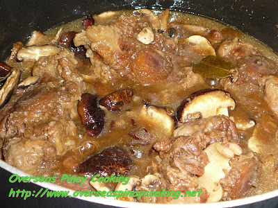 Oxtail with Mushroom - Cooking Procedure