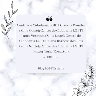 Referências de apoio LGBTQIA+ (São Paulo)