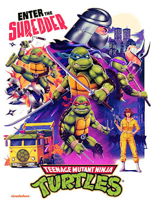 Teenage Mutant Ninja Turtles “Enter The Shredder” Print by Tom Walker x Bottleneck Gallery