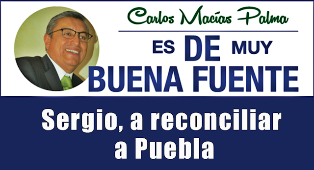 Sergio, a reconciliar a Puebla