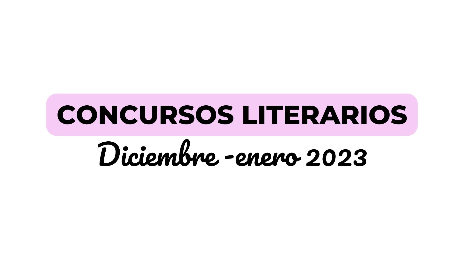 Concursos literarios 2023, Plumys